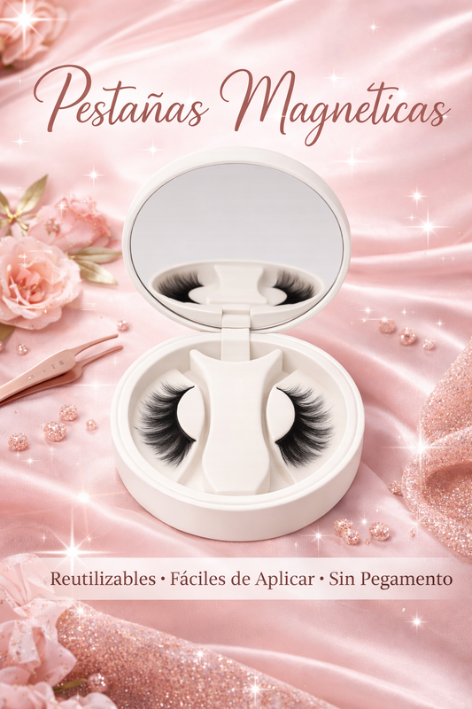 Pestañas Magnéticas reutilizables - 50+ Usos!